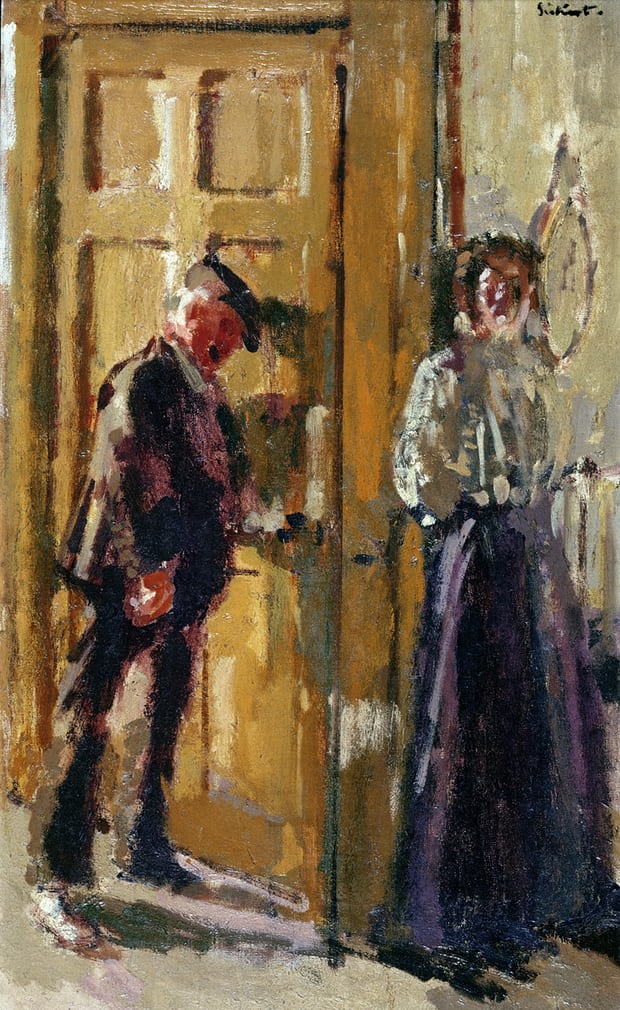 Off to the Pub (The Week-End), 1912 by Walter Sickert
